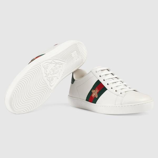 GUCCI スーパーコピー 新作 エース エンブロイダリー ビー付き スニーカー 8030807